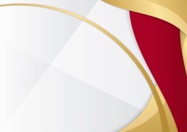 Kırmızı altın soyut arka plan sertifika ve sunum tasarımı için modern minimalist. İş dünyası, şirket, kurum, parti, şenlik, seminer ve görüşmeler için uygun.