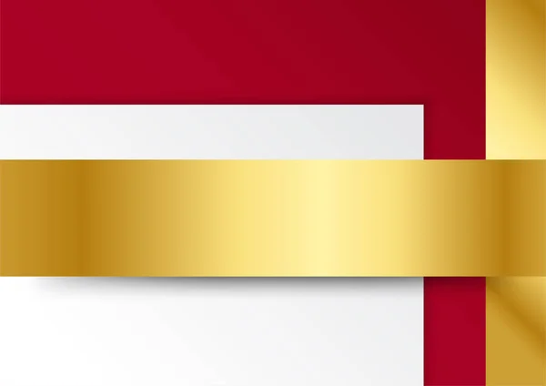 Красное Золото Абстрактный Фон Современный Минималистский Сертификата Презентации Дизайна Костюм — стоковый вектор