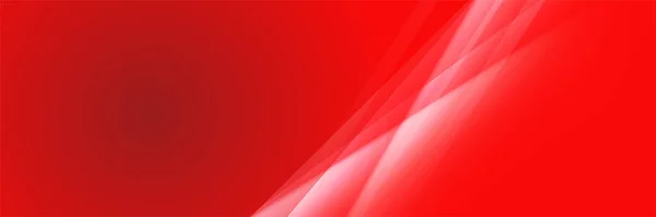 Moderno Transparente Vermelho Abstrato Banner Design Fundo Abstrato Vermelho Banner — Vetor de Stock