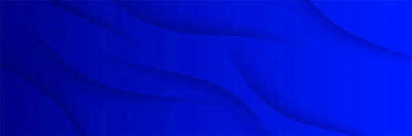 Moderní Modrý Abstraktní Pozadí Nápis Moderní Vlna Modrá Abstraktní Banner — Stockový vektor