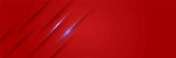 Μοντέρνο Φως Κόκκινο Αφηρημένο Banner Σχεδιασμό Φόντο Αφηρημένο Κόκκινο Banner — Διανυσματικό Αρχείο