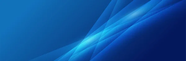 Set Moderno Trasparente Blu Astratto Banner Design Sfondo — Vettoriale Stock