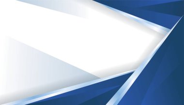 Soyut arkaplan mavi ve beyaz gradyan. Modern mavi soyut geometrik dikdörtgen kutu çizgileri sunum tasarımı, afiş, broşür ve kartvizit için arka plan