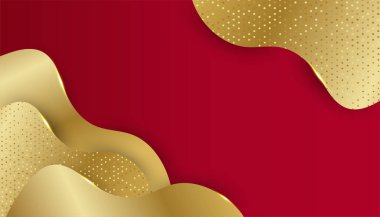 Soyut kırmızı iş sunumu arka planı. Modern kırmızı soyut dikdörtgen kutu çizgileri sunum tasarımı, afiş, broşür ve kartvizit için arka plan. Vektör illüstrasyonu