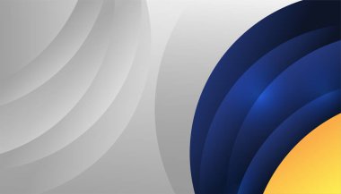 Soyut arkaplan mavi ve altın gradyanı. Modern mavi soyut geometrik dikdörtgen kutu çizgileri sunum tasarımı, afiş, broşür ve kartvizit için arka plan