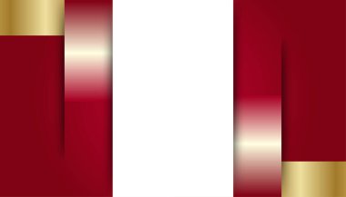 Soyut kırmızı iş sunumu arka planı. Modern kırmızı soyut dikdörtgen kutu çizgileri sunum tasarımı, afiş, broşür ve kartvizit için arka plan. Vektör illüstrasyonu