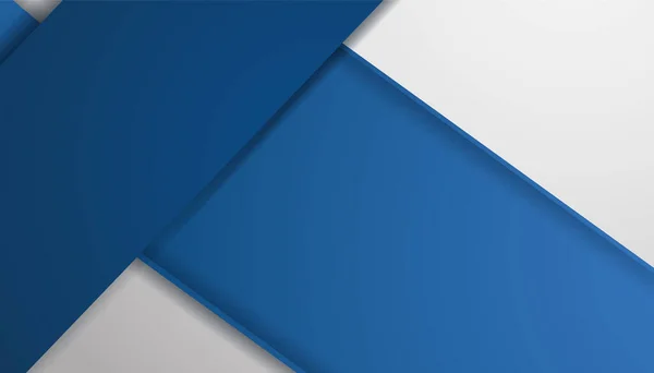 Abstraktní Pozadí Modrý Bílý Gradient Moderní Modré Abstraktní Geometrické Obdélníkové — Stockový vektor