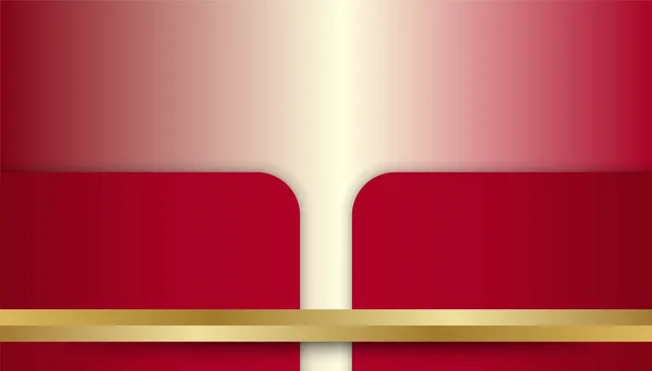 Abstrakt Röd Företagspresentation Bakgrund Modern Röd Abstrakt Rektangel Rutan Linjer — Stock vektor