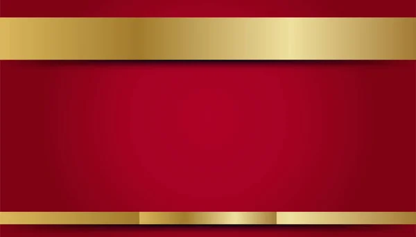 抽象的な赤いビジネスプレゼンテーションの背景 プレゼンテーションデザイン バナー パンフレット 名刺用のモダンな赤の抽象的な長方形ボックスラインの背景 ベクターイラスト — ストックベクタ