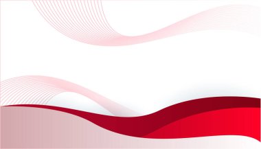 Modern kırmızı soyut sunum arkaplanı