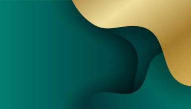 Modern, basit, koyu yeşil, siyah, soyut arka plan. Kartvizit, sunum arkaplanı, kitapçık, broşür, sertifika, şablon, arkaplan ve pankart tasarımı