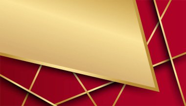 Modern basit, 3 boyutlu, kırmızı, siyah, turuncu, soyut arka plan. Kartvizit, sunum arkaplanı, kitapçık, broşür, sertifika, şablon, arkaplan ve pankart tasarımı