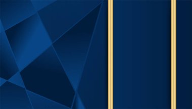 Modern basit 3D mavi soyut arkaplan. Kartvizit, sunum arkaplanı, kitapçık, broşür, sertifika, şablon, arkaplan ve pankart tasarımı