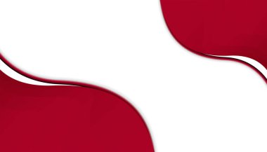 Modern basit 3D kırmızı siyah soyut arkaplan. Kartvizit, sunum arkaplanı, kitapçık, broşür, sertifika, şablon, arkaplan ve pankart tasarımı