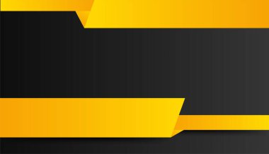 Modern, basit, 3 boyutlu, turuncu, siyah, soyut arka plan. Kartvizit, sunum arkaplanı, kitapçık, broşür, sertifika, şablon, arkaplan ve pankart tasarımı