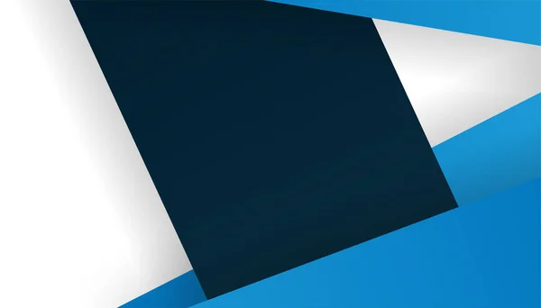 Moderní Jednoduché Modré Abstraktní Pozadí Návrh Vizitky Pozadí Prezentace Brožury — Stockový vektor