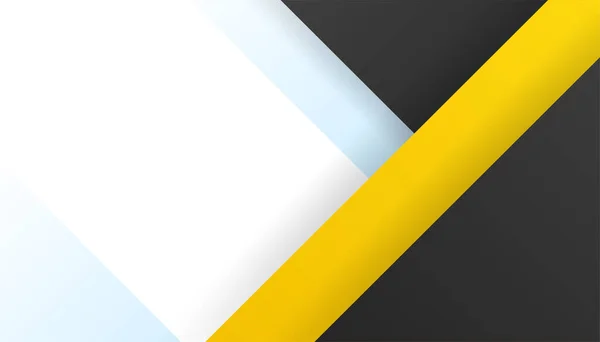 Moderno Simple Negro Amarillo Naranja Fondo Abstracto Diseño Para Tarjeta — Vector de stock
