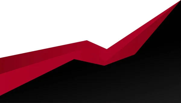 Современный Простой Красный Черный Абстрактный Фон Дизайн Визитной Карточки Презентационного — стоковый вектор
