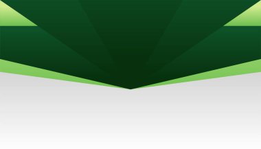 Modern basit üç boyutlu koyu yeşil siyah soyut arkaplan. Kartvizit, sunum arkaplanı, kitapçık, broşür, sertifika, şablon, arkaplan ve pankart tasarımı