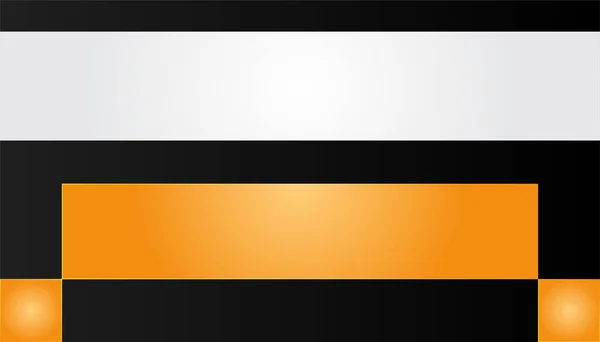 Modern Simple Orange Black Abstract Background Design Business Card Presentation — Stock Vector