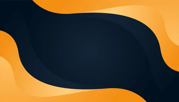 Nowoczesne Proste Pomarańczowy Czarny Abstrakcyjne Tło Projekt Wizytówki Tła Prezentacji — Wektor stockowy