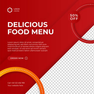 Modern evrensel sosyal medya şablonu. Reklamlar için internet afişi, ilan veya poster satışa sunuluyor. Seyahat, iş, yemek menüsü, moda, yaratıcı dijital ajans tasarımı.