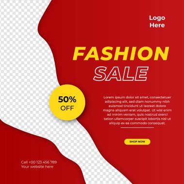 Modern evrensel sosyal medya şablonu. Reklamlar için internet afişi, ilan veya poster satışa sunuluyor. Seyahat, iş, yemek menüsü, moda, yaratıcı dijital ajans tasarımı.