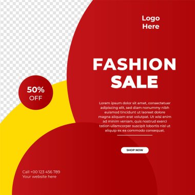 Modern evrensel sosyal medya şablonu. Reklamlar için internet afişi, ilan veya poster satışa sunuluyor. Seyahat, iş, yemek menüsü, moda, yaratıcı dijital ajans tasarımı.