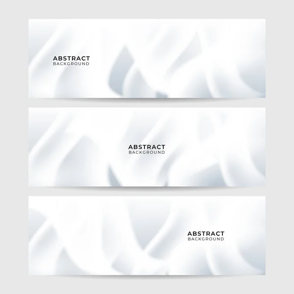 Vector Abstract Graphic Design Banner Pattern Background Template White Abstract — Vector de stock