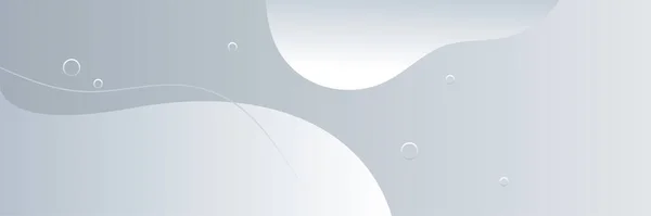 ベクトル抽象グラフィックデザインバナーパターン背景テンプレート ホワイト抽象バナーの背景 — ストックベクタ