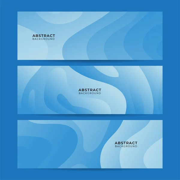 Vector Abstract Graphic Design Banner Pattern Background Template Blue Abstract — Image vectorielle