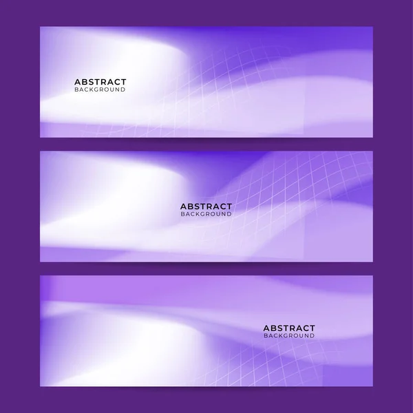 Vektor Abstraktes Grafisches Design Banner Muster Hintergrundvorlage Lila Violette Abstrakte — Stockvektor