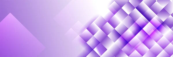 Vector Abstract Graphic Design Banner Pattern Background Template Purple Violet — Stock vektor