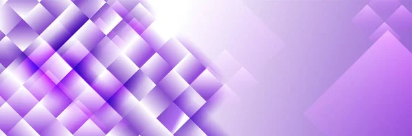 Modèle Vectoriel Abstrait Motif Bannière Conception Graphique Fond Violet Fond — Image vectorielle