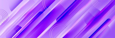 Vektör soyut grafik tasarım pankart şablonu. Mor menekşe soyut afiş arkaplanı