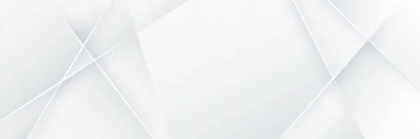 Векторний Абстрактний Шаблон Банера Графічного Дизайну Білий Абстрактний Банерний Фон — стоковий вектор