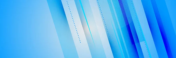 ベクトル抽象グラフィックデザインバナーパターン背景テンプレート 青アブストラクトバナー背景 — ストックベクタ