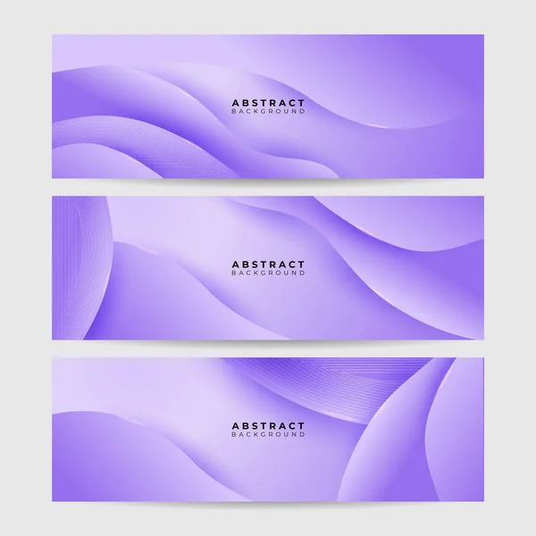 Vector Abstract Grafisch Ontwerp Banner Patroon Achtergrond Sjabloon Paars Violet — Stockvector