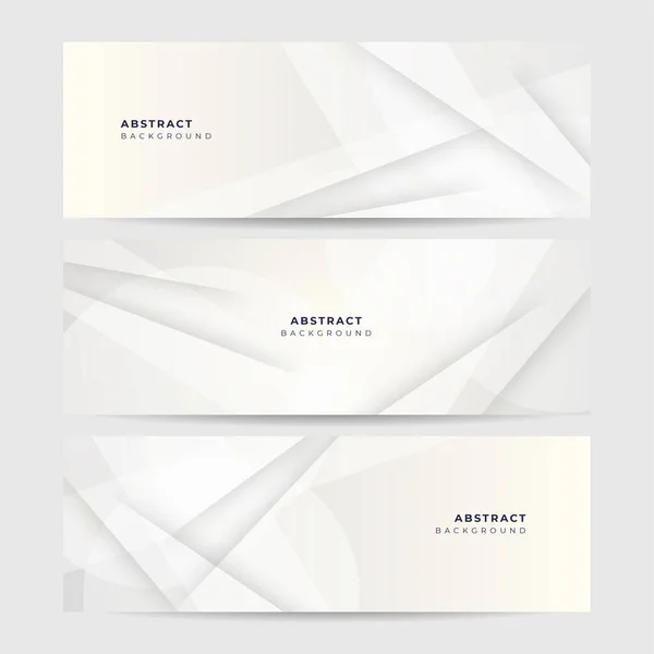 Vector Abstract Graphic Design Banner Pattern Background Template White Abstract — Archivo Imágenes Vectoriales