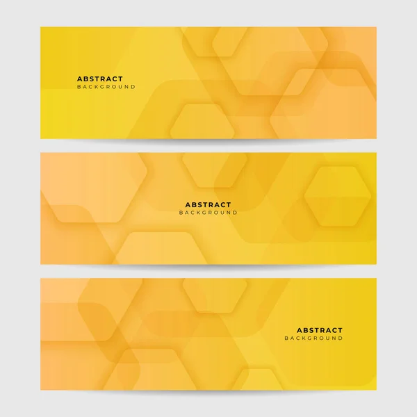 Vektor Absztrakt Grafikai Tervezés Banner Minta Háttér Sablon Narancs Sárga — Stock Vector