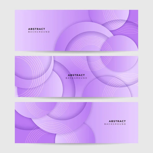 Plantilla Fondo Patrón Banner Diseño Gráfico Abstracto Vectorial Púrpura Violeta — Vector de stock