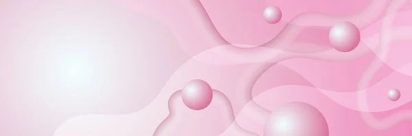 Векторний Абстрактний Шаблон Банера Графічного Дизайну Рожевий Абстрактний Банерний Фон — стоковий вектор