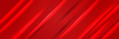Modern soyut koyu kırmızı turuncu pankart arka planı. ışık çizgisi kırmızı renkli soyut geniş pankart tasarım arkaplanı