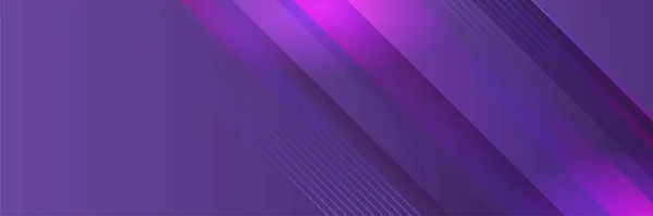 Moderno Abstrato Roxo Escuro Azul Laranja Banner Fundo Modelo Fundo —  Vetores de Stock