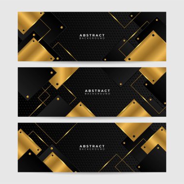 Soyut siyah metalik karbon nötr ışık örtüsü örgü tasarımı modern lüks fütüristik teknoloji arka planı. Oyun teknolojisi geniş pankart vektör illüstrasyonu.