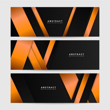 Soyut siyah metalik karbon nötr ışık örtüsü örgü tasarımı modern lüks fütüristik teknoloji arka planı. Oyun teknolojisi geniş pankart vektör illüstrasyonu.