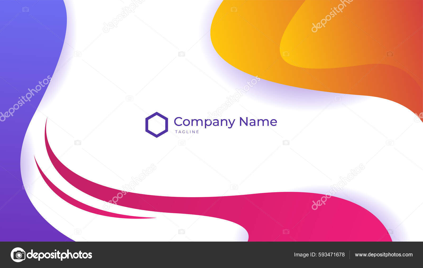 Modern Creative Clean Colorful Business Card Design Template Luxury