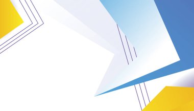 Modern colorful blue abstract background. Design for banner, poster, flyer, presentation background, business card, cover, and template. Vector illustration