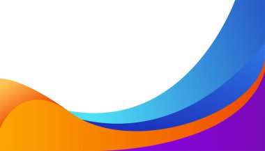 Modern renkli mavi soyut arkaplan. Pankart, poster, el ilanı, sunum geçmişi, kartvizit, kapak ve şablon için tasarım. Vektör illüstrasyonu