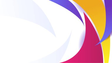 Modern renkli soyut arka plan. Pankart, poster, el ilanı, sunum geçmişi, kartvizit, kapak ve şablon için tasarım. Vektör illüstrasyonu